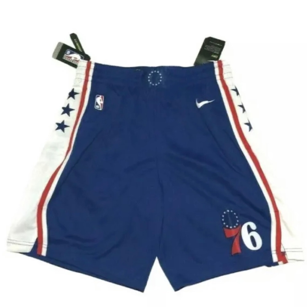 SOLD NEW Nike Men’s 76ers Basketball Shorts (M, 34”) - Picture 1 of 9